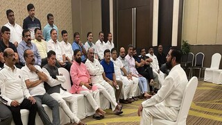 Eknath Shinde in Guwahati