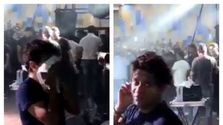 নজরুল মঞ্চে অনুষ্ঠান শেষে কেকে৷ 