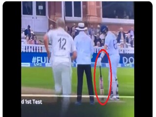 Joe Root magical bat viral vide in england vs new zealand test match- Photo Courtesy- Twitter/Video Grab 