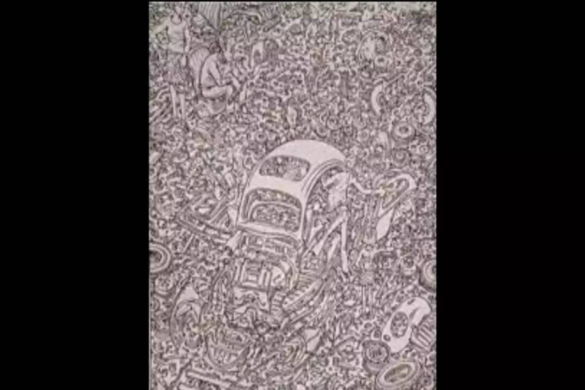 এই ছবিতে আছে সাতটি মানুষ ও একটি বেড়াল, দেখুন সবক'টি খুঁজে পান কি না