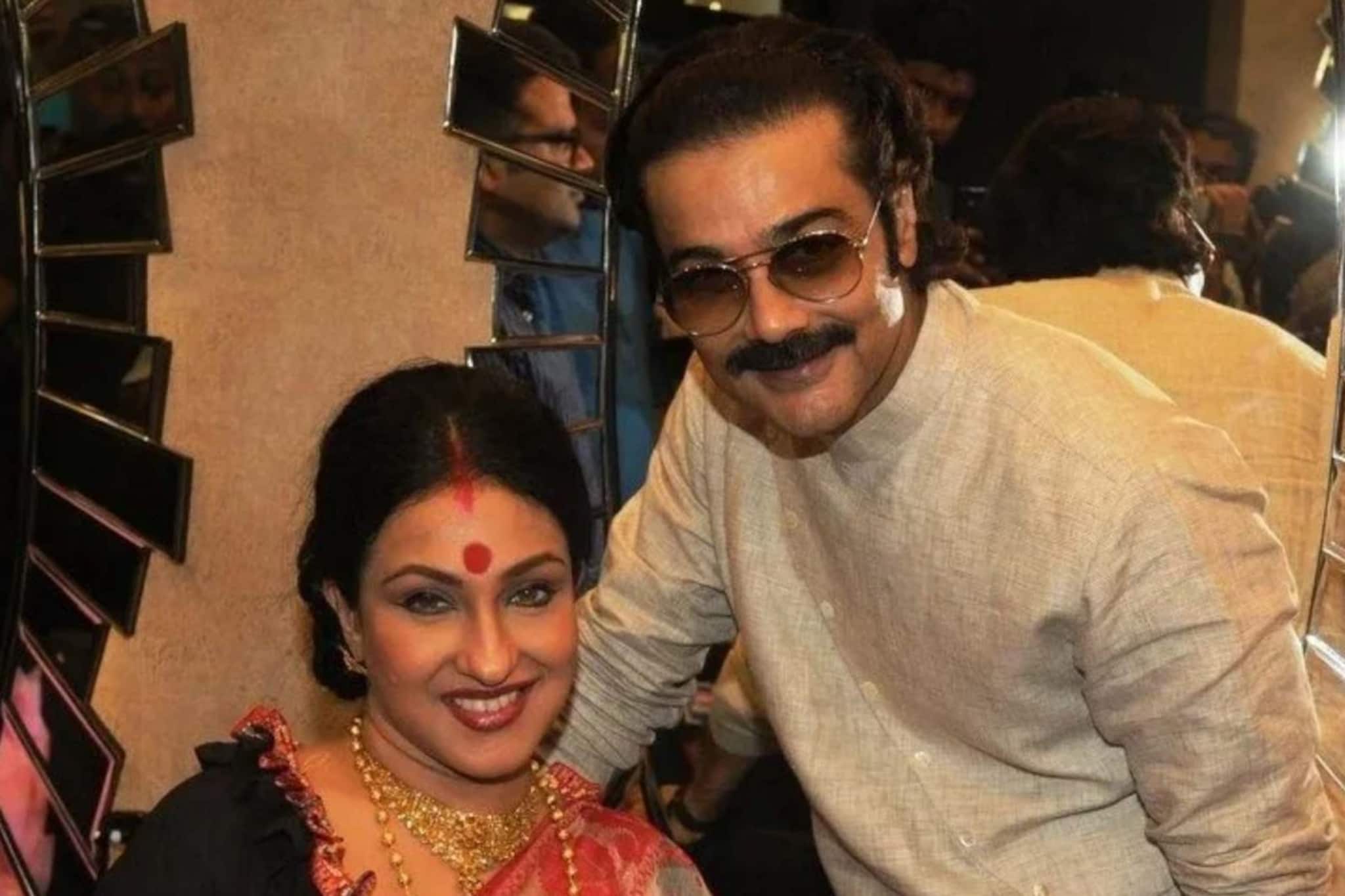 'শ্বশুরবাড়ি জিন্দাবাদ'-এর সেটে প্রসেনজিতের পায়ের কাছে বসে নাক ডাকছিলেন ঋতুপর্ণা