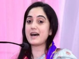 Suspended BJP leader Nupur Sharma was booked on charges of hurting religious sentiments, in Pune on Sunday. (Image: Twitter)