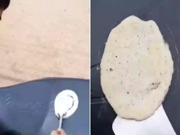 Dosa Made in Scooty