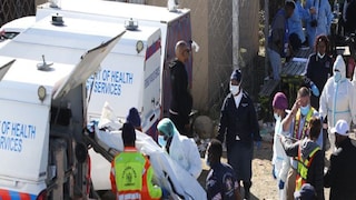 শোকের ছায়া দক্ষিণ আফ্রিকায়৷  Photo-Reuters