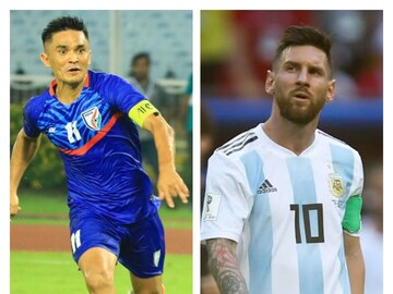 মেসির আরো কাছে সুনীল ছেত্রী
