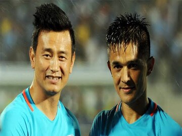 সুনীলের প্রথম আন্তর্জাতিক অধিনায়ক ছিলেন বাইচুং ভুটিয়া