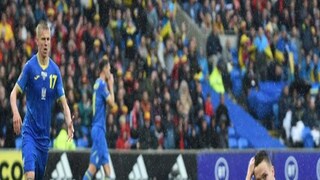 ম্যাচ শেষে হতাশ ইউক্রেন দল