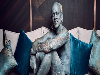  Most Tattooed Man Lucky Diamond Rich