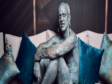  Most Tattooed Man Lucky Diamond Rich