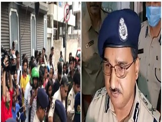 পার্ক সার্কাসে ঘটনাস্থলে পুলিশ কমিশনার 