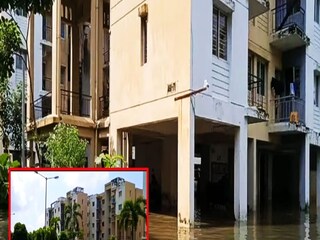 জলযন্ত্রণার সিঁদুরে মেঘ নিউটাউনে 