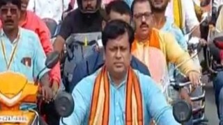 বিজেপির রাজ্য সভাপতি সুকান্ত মজুমদার 