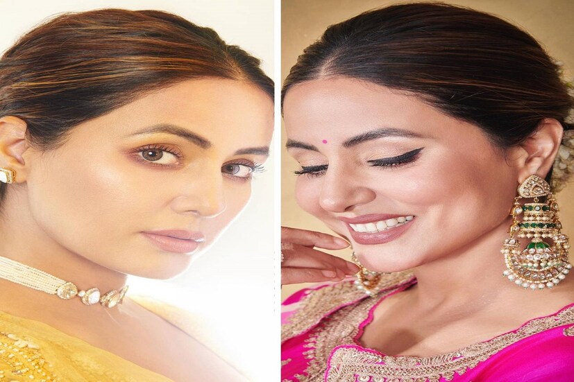 নতুন নতুন মেক-আপ ও সাজ সব মেয়েরই পছন্দ। এবার একটু অন্যরকম সাজার টিপস দিলেন টেলিভিশন অভিনেত্রী হিনা খান। তাঁর সাম্প্রতিক ছবি সব ভাইরাল। (Hina Khan)