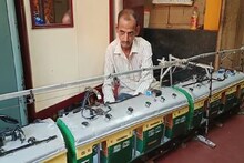 মালগাড়ি থেকে লোকাল ট্রেন সবই চলছে প্রভাস আচার্যর শ্রীরামপুরের বাড়িতে