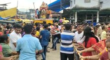 দু'বছর পর রথযাত্রার আয়োজন আলিপুরদুয়ারের হ্যামিল্টনগঞ্জে
