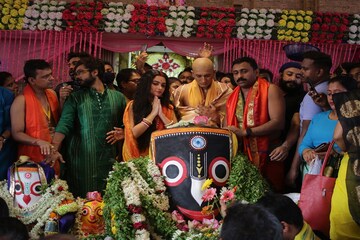 ঐতিহ্য মেনে করোনা অতিমারির ২ বছর পরে ফের মহা সমারোহে মহেশের রথযাত্রা