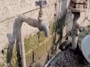 there are taps but no water in the village