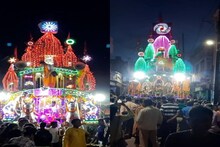 রাস্তায় নামল বাঁকুড়ার দুই প্রাচীন রথ