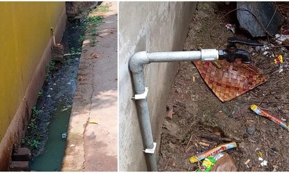 পানীয় জল ও নিকাশি ব্যবস্থা সমস্যা রঘুনাথগঞ্জের দফরপুরে 