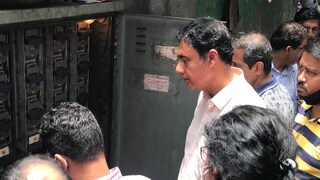 পরিদর্শনে কর্তারা