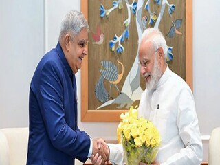 Bengal Governor Jagdeep Dhankhar and PM Modi
