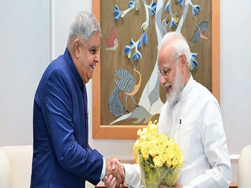 Bengal Governor Jagdeep Dhankhar and PM Modi