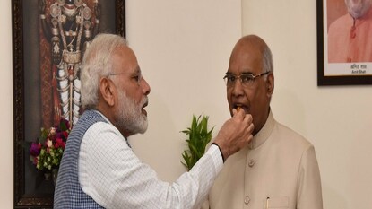 রামনাথ কোবিন্দের প্রশংসায় নরেন্দ্র মোদি৷ রামনাথ কোবিন্দের প্রশংসায় নরেন্দ্র মোদি৷