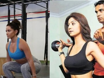 dumbbell exercises among actors are very popular- Photo- Colected