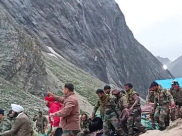 Amarnath shrine cloud burst