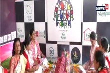 নিউটাউনের মহিলা পরিচালিত দুর্গাপুজো, 'বঙ্গ জননী' থিমে এ বার মাতবে শহর নিউটাউনের মহিলা পরিচালিত দুর্গাপুজো, 'বঙ্গ জননী' থিমে এ বার মাতবে শহর