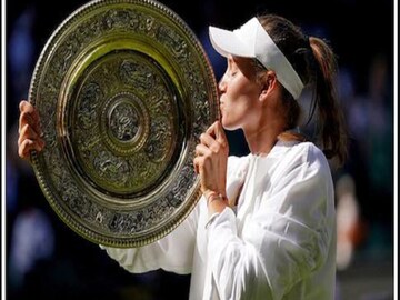 Wimbledon 2022:  Elena Rybakina rybakina of Kazakhstan wins title - Photo- AP 