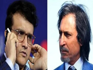 সৌরভকে খোঁচা রামিজ রাজার