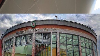 শিয়ালদহ মেট্রো স্টেশন। শিয়ালদহ মেট্রো স্টেশন।