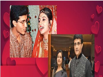 Sourav and Dona: Dona Ganguly also dances with dada in London street,