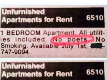 Viral Room Rent Ad