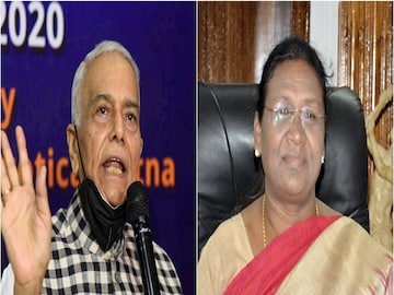 Yashwant Sinha Draupadi Murmu