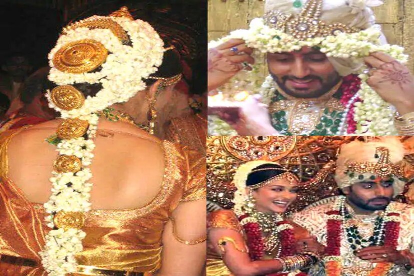 বিয়ের রাতে ক্লান্ত ঐশ্বর্য বিছানায় বসা মাত্রই হুড়মুড়িয়ে ভেঙে পড়ে খাট। আকস্মিক এহেন কাণ্ডে হতচকিত হয়েছিলেন বিশ্বসুন্দরী। কিন্তু, তাঁর অবস্থা দেখে অভিষেক হেসে খুন হয়েছিলেন। কেন খাট এভাবে ভেঙে পড়ল বুঝতে পেরে কিন্তু ওই মুহূর্তে ভয়ানক চটেছিলেন বিশ্বসুন্দরী। অভিষেকের গালে আলতো করে চড়ও মেরেছিলেন বলে খবর। ছবি : সংগৃহিত 