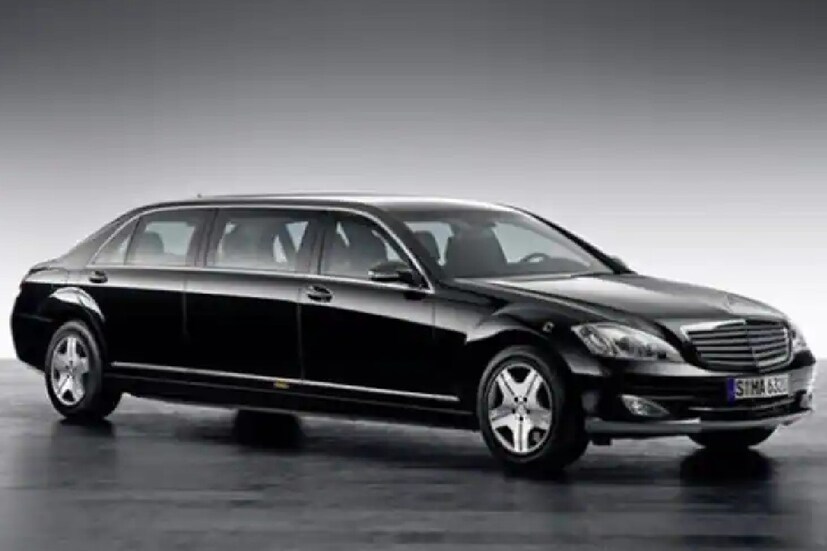 Mercedes-Benz S600 Pullman Guard limousine ভারতের রাষ্ট্রপতির অফিসিয়াল গাড়ি। বোমা, গুলির আঘাত সহজেই সয়ে নেবে এই গাড়ি।