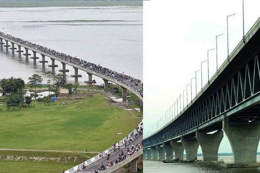 গোটা বাংলাদেশ জুড়ে এখন মূল আলোচ্য বিষয় একটাই -- পদ্মা সেতু (Padma Setu)। শুধু বাংলাদেশ নয়, গোটা বিশ্বেই তাক লাগিয়ে দিয়েছে এই সেতু। বাংলাদেশ সরকারের দাবি, ১৯৭১-এর মুক্তিযুদ্ধের পর এহেন বৃহৎ সেতু নির্মাণ সেই দেশের সব থেকে চমকপ্রদ ঘটনা। পদ্মা সেতুর ফলে কলকাতা থেকে ঢাকার দূরত্ব কমে গেল প্রায় দেড়শো কিলোমিটার! 