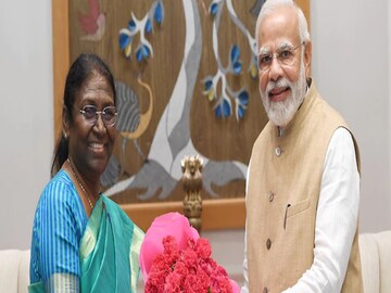 রাষ্ট্রপতি দ্রৌপদী মুর্মুকে শুভেচ্ছা প্রধানমন্ত্রী মোদির
