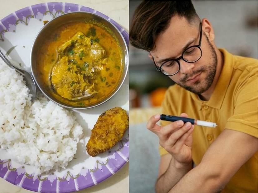 মাছ ভাত: ভাতের সঙ্গে মাছ খেলে তা ডায়াবিটিসের মাত্রা কমাতে দারুণ সাহায্য করে। মাছও দারুণভাবে খাবারের জিআই কমাতে সাহায্য করে।