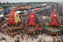 Rath Yatra 2022: ৮৩২ টুকরো কাঠ দিয়ে তৈরি, ৪৫ ফুট উঁচু! ১৬ চাকার রথে চেপে মাসির বাড়ি যান পুরীর জগন্নাথ Rath Yatra 2022: ৮৩২ টুকরো কাঠ দিয়ে তৈরি, ৪৫ ফুট উঁচু! ১৬ চাকার রথে চেপে মাসির বাড়ি যান পুরীর জগন্নাথ