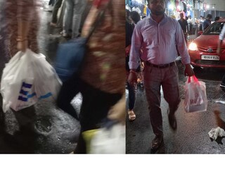 'সিঙ্গল ইউজ প্লাস্টিক নিষিদ্ধ', কিন্তু তাতে কি কাজ হচ্ছে? সরাসরি অভিযানে কলকাতা পুলিশ 'সিঙ্গল ইউজ প্লাস্টিক নিষিদ্ধ', কিন্তু তাতে কি কাজ হচ্ছে? সরাসরি অভিযানে কলকাতা পুলিশ