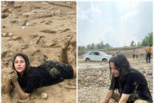 কাদায় শুয়ে লুটোপুটি খাচ্ছেন শেহনাজ গিল, বলছেন এটাই নাকি 'স্পা'! ভাইরাল ছবি