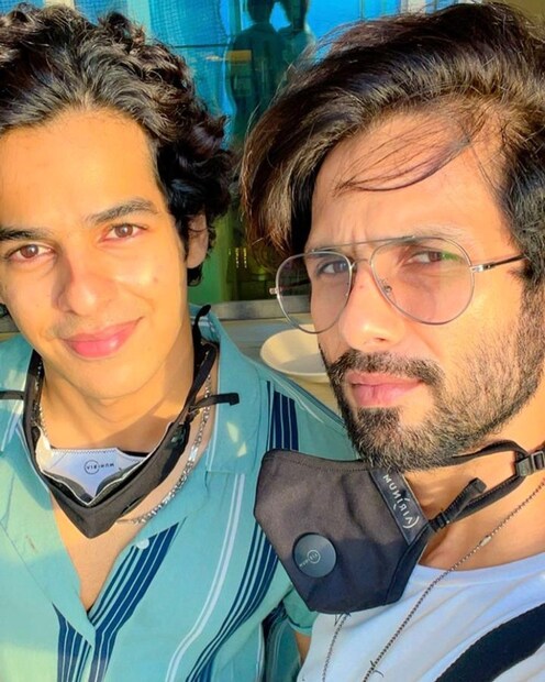 শাহিদ কাপুর ও ঈশান খট্টর৷ এই ছবিটি একেবারে সাম্প্রতিক৷
