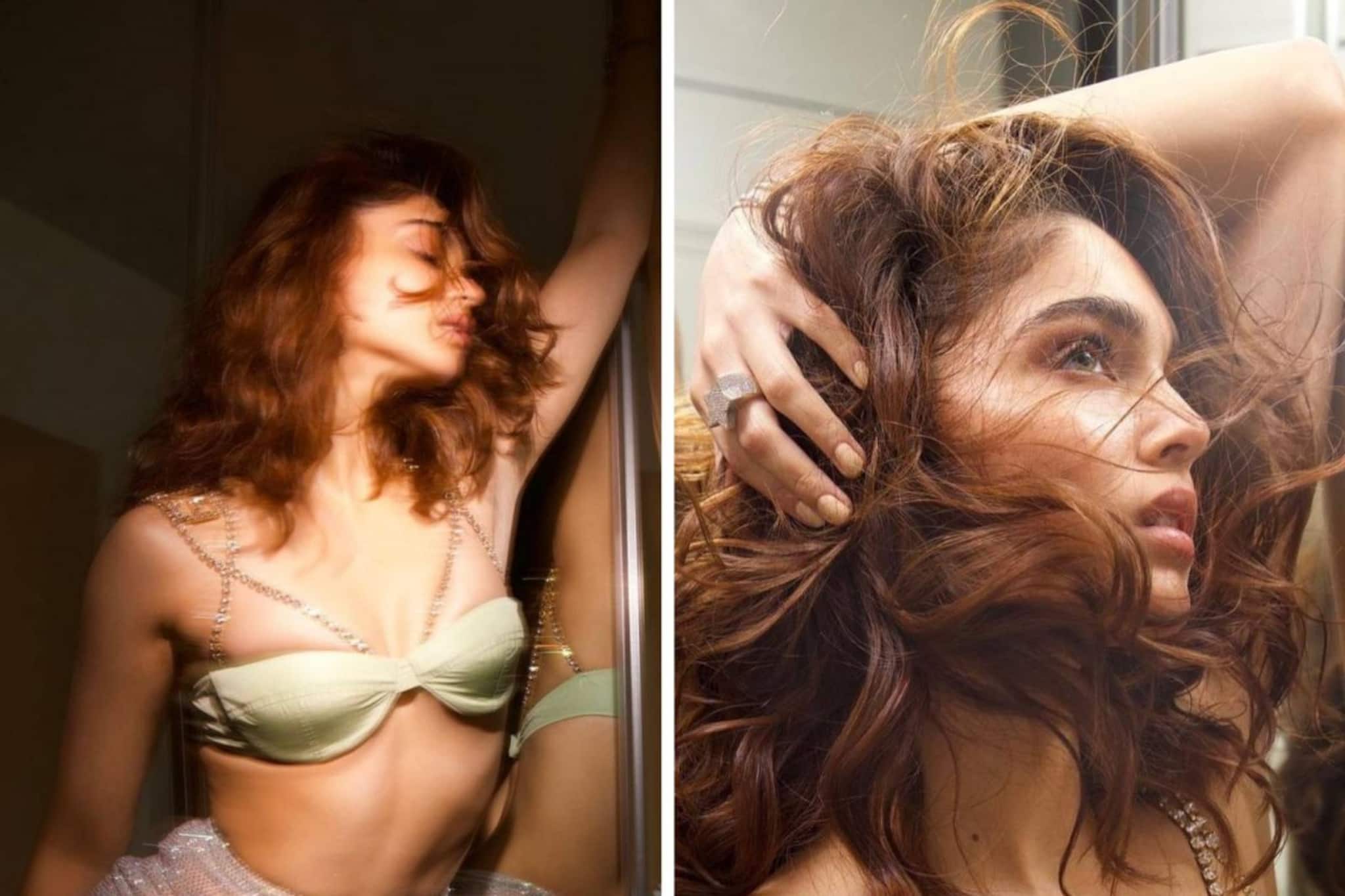 উজ্জ্বল স্কার্টের সঙ্গে ব্রালেট! ফ্যাশনিস্তা শর্বরী শরীরী ঢেউ তুললেন নেট দুনিয়ায়