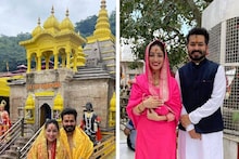 স্বামী আদিত্যর সঙ্গে হিমাচলের মন্দিরে পুজো ইয়ামির, ছবি ভাইরাল