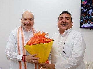 Amit Shah asks Suvendu Adhikary to work as one team in bengal