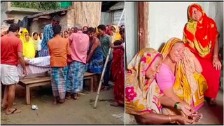 শিক্ষকের মৃত্যুতে শোকের ছায়া নেমে এসেছে গোটা পরিবার জুড়ে 