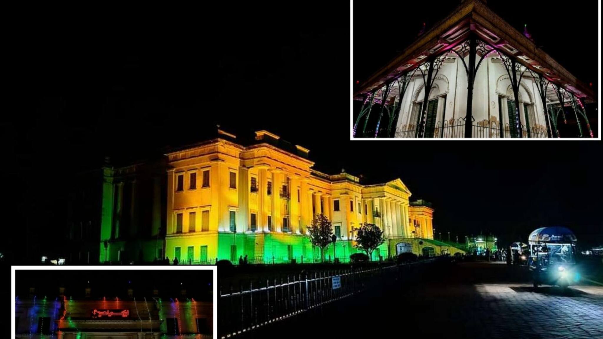 Murshidabad News: ঝলমলে রঙিন হাজারদুয়ারি, আলোর রোশনাইয়ে সেজে উঠেছে ইমামবাড়া, স্বাধীনতার ৭৫ বছরে বিশেষ ব্যবস্থা